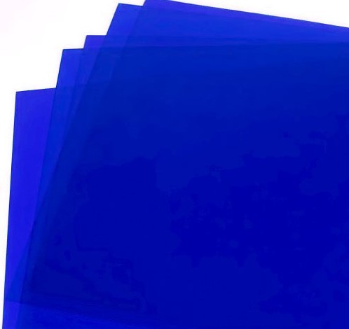 ACETATO COLOR 50cm x 70cm -  AZUL