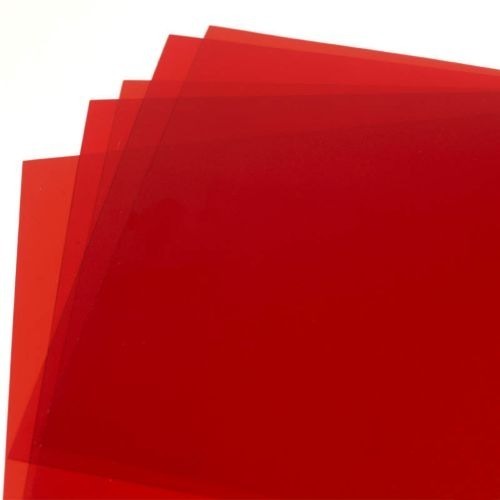 ACETATO COLOR 50cm x 70cm -  ROJO
