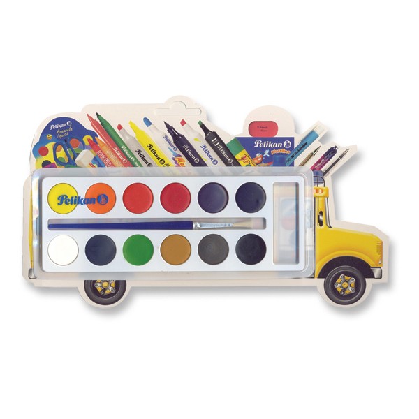 ACUARELA PELIKAN BUS CON PINCEL
