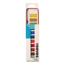 ACUARELA METAL REEVES x 12 COLORES