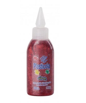 ADHESIVO PLASTICOLA BRILLO 38 GR. ROJO