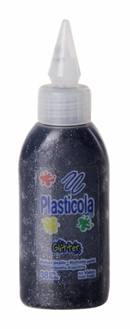 ADHESIVO PLASTICOLA BRILLO 38 GR. NEGRO