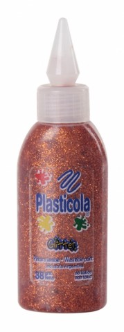 ADHESIVO PLASTICOLA BRILLO 38 GR. NARANJ