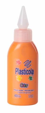ADHESIVO PLASTICOLA 40grs. NARANJA