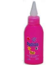 ADHESIVO PLASTICOLA FLUO 40 GR. MAGENTA/ROSA