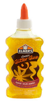 ADHESIVO GLITTER ELMERS 177ml  - AMARILLO