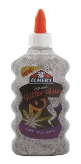 ADHESIVO GLITTER ELMERS 177ml - PLATA