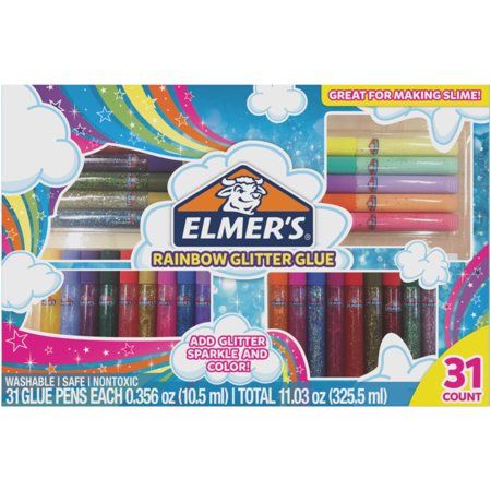 SET ADHES.GLITTER ELMER-S x 31 pza.