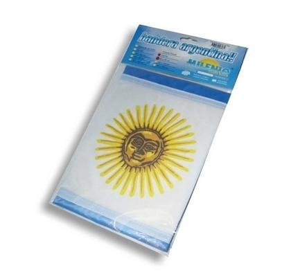 BANDERA ARGENT.POLIESTER 90x144 CON SOL