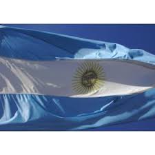 BANDERA ARGENTINA POLIAMIDA 50x100 CON SOL