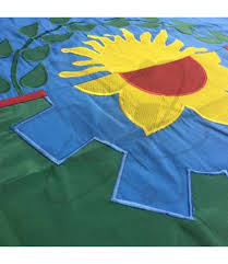 BANDERA BS.AS. CEREMONIA 0.90 X 1.40  GRANDE
