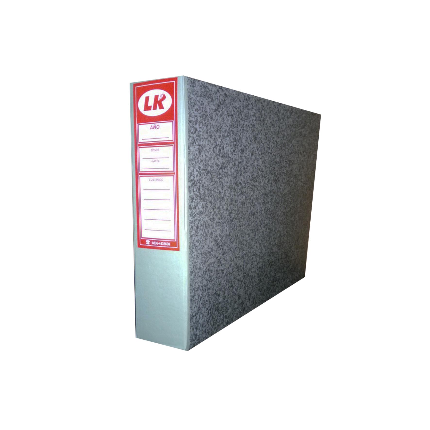 BIBLIORATO LK PREMIUM 8 CM.A3 -APAISADO