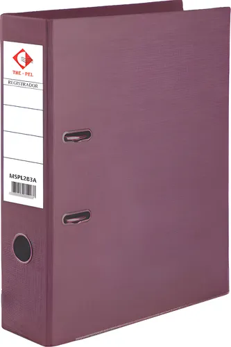 BIBLIORATO Fdo.PVC-A4.L8.-METALIZADO ROSA
