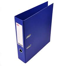 BIBLIORATO CARBEST Fdo.PVC - A4.L8 - AZUL