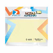 NOTAS AUTOADH. 76*127*1 U. * 100