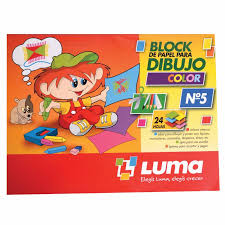 BLOCK DIBUJO COLOR N.5x24 h. LUMA
