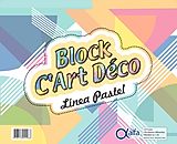 BLOCK ALFA CARTULINA DECO PASTELx 20 h.