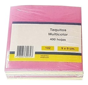BLOCK TACO 9x9 COLORx400h. ECONO