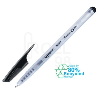 BOLIGRAFO MAPED ICE TRIANGULAR NEGRO