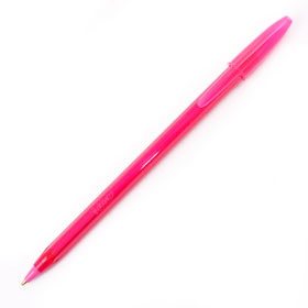 BOLIGRAFO BIC FASHION CRISTAL ROSA