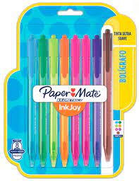 BOLIGRAFO PAPER MATE RETRAC. x 8u. MEDIA
