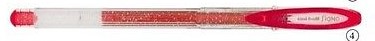 BOLIGRAFO UNI-120-BRILLO ROJO