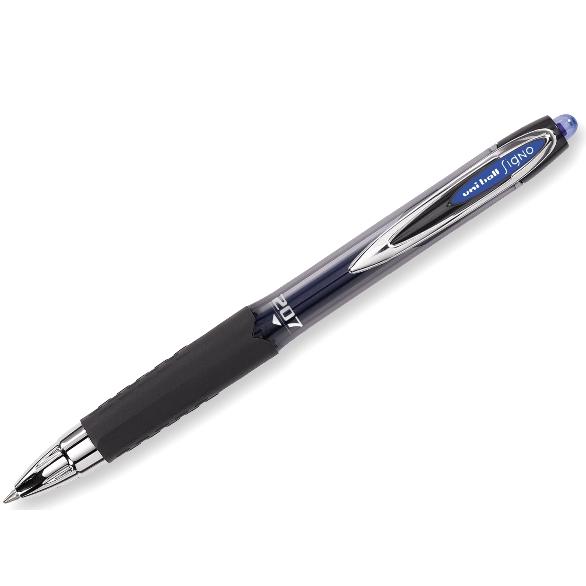 BOLIGRAFO UNI 207 ROLLER RETR. 0.7 AZUL