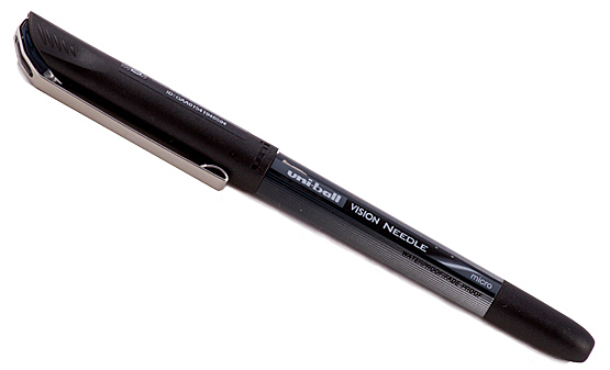 BOLIGRAFO UNI VISION UB-185  0.5 NEGRO