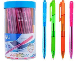 BOLIGRAFO DELI ARROW 07. RETRACTIL VIVO 