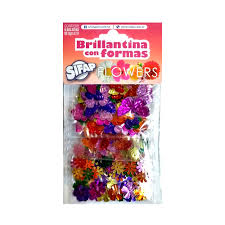 BRILLANTINA C-FORMAS FLOWERS x 5 sobres