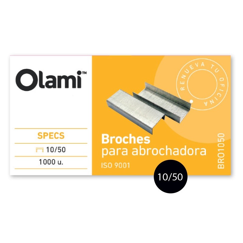 BROCHE OLAMI N.10/50 x 1000u.