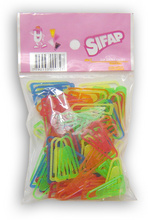 BROCHE CLIPS PLASTICOS BOLSA X 100 U.