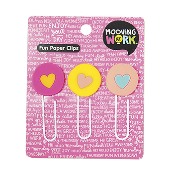 BROCHE CLIPS FUN PAPER x 3u. 
