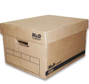 CAJA ARCH.AMERI.M&D.42x32x25. REFORZADA