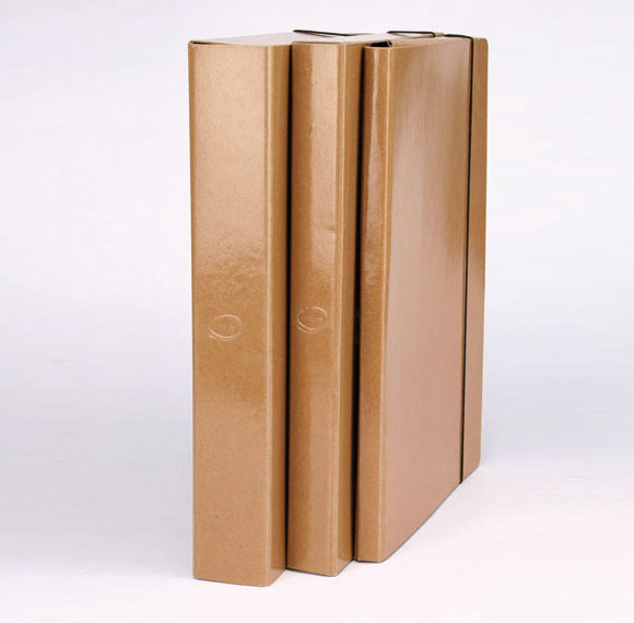 CAJA CARTON PRESPHAN OFI. C/ELAST. 4 CM.