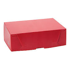 CAJA ARCH.PLAS.CORRU.OFICIO T/V *12 ROJO