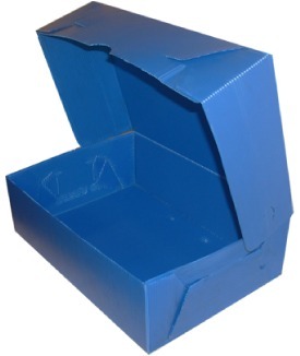 CAJA ARCH.PLAS.CORRU.A4/CAR.T/V * 12 CEL