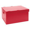 CAJA ARCH.PLAS.CORR.AMER.TAPA 804.ROJO