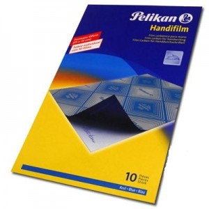 CARBONICO PELIKAN  FILM x 10 hojas - AZUL