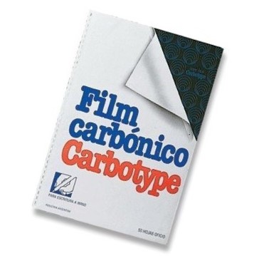 CARBONICO CARBOTYPE FILM x 50 hojas - AZUL