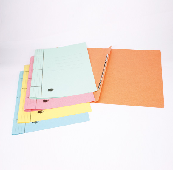 CARPETA VELOX F55 OFICIO AMARILL.240 gr. -SALMON