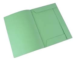 CARPETA CARTUL.OFICIO 3.SOLAPA - F-55 -.VERDE