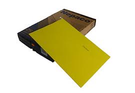 CARPETA COLGANTE COLOR AMARILLO x1u