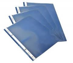 CARPETA BASE OPACA A4 AZUL