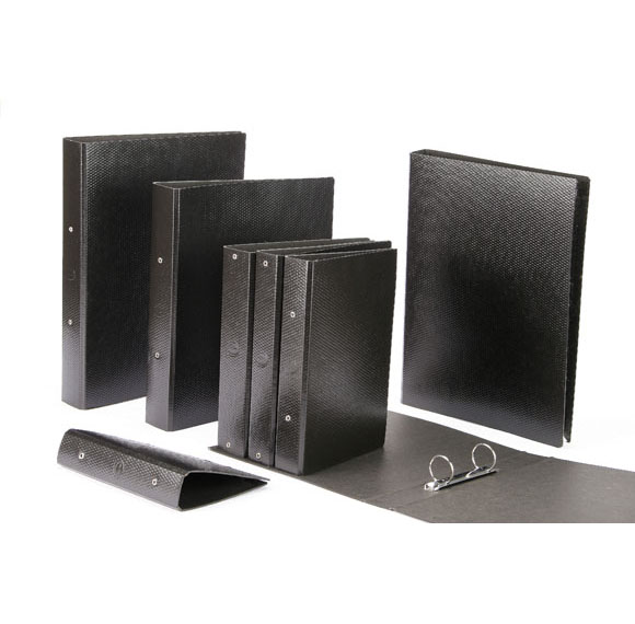 CARPETA FIBRA NEGRA ESCOLAR 3.Ax40