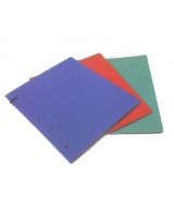CARPETA N.3 C/C FIBRA COLOR VERDE