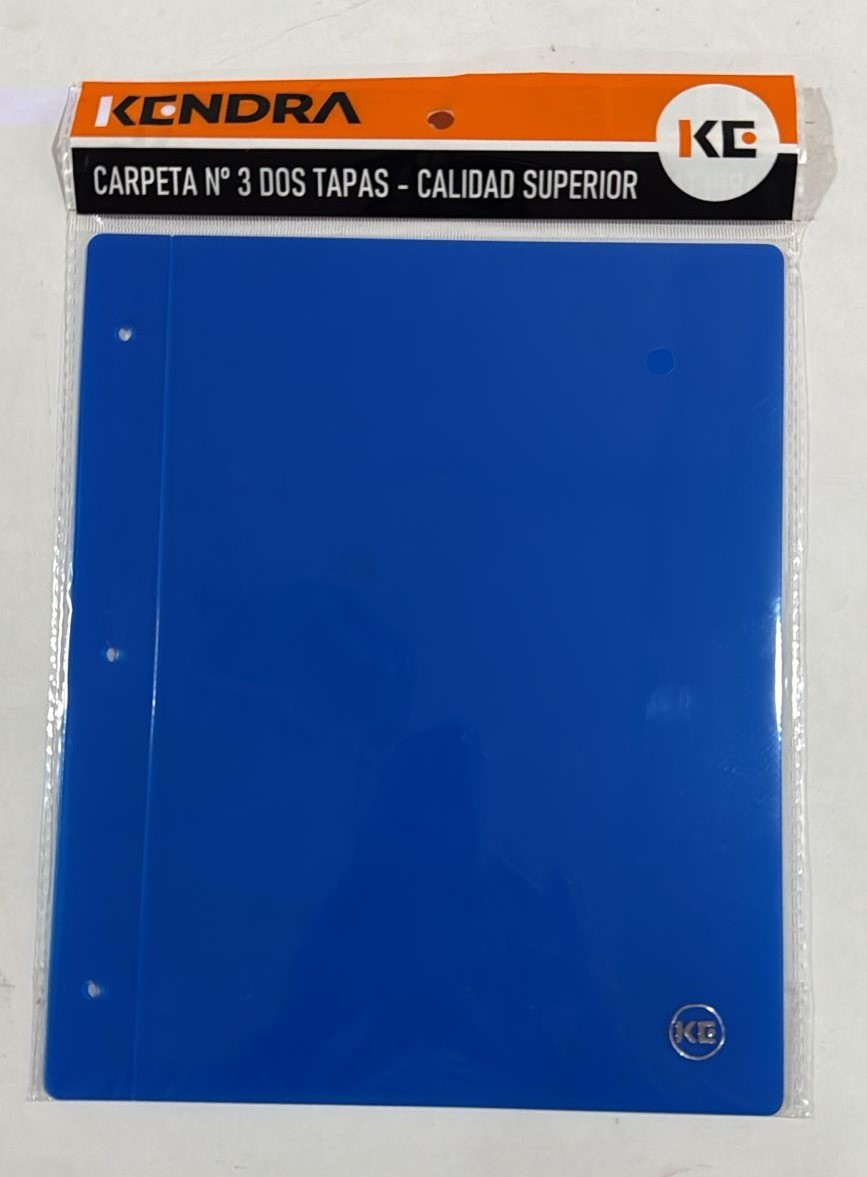 CARPETA N.3 C.C.PPP.KENDRA - AZUL