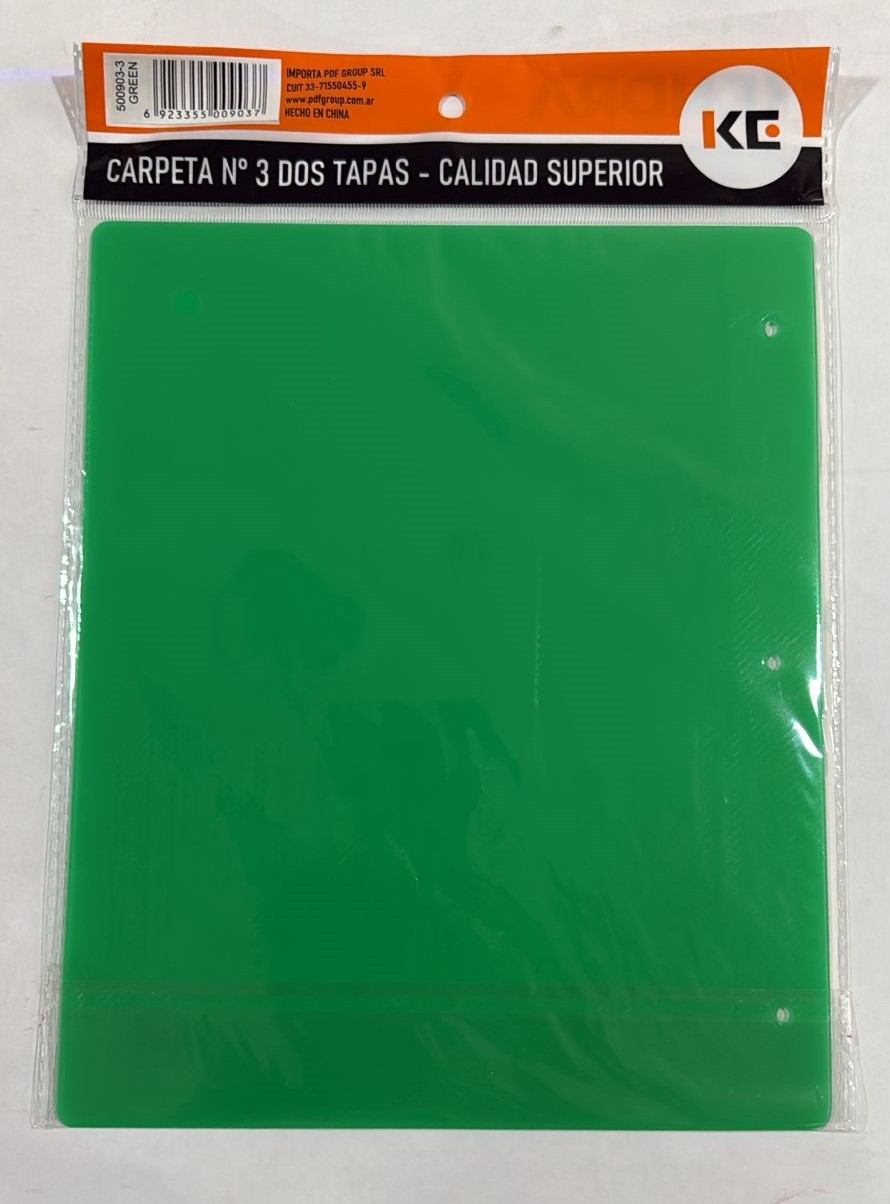 CARPETA N.3 C.C.PPP.KENDRA - VERDE