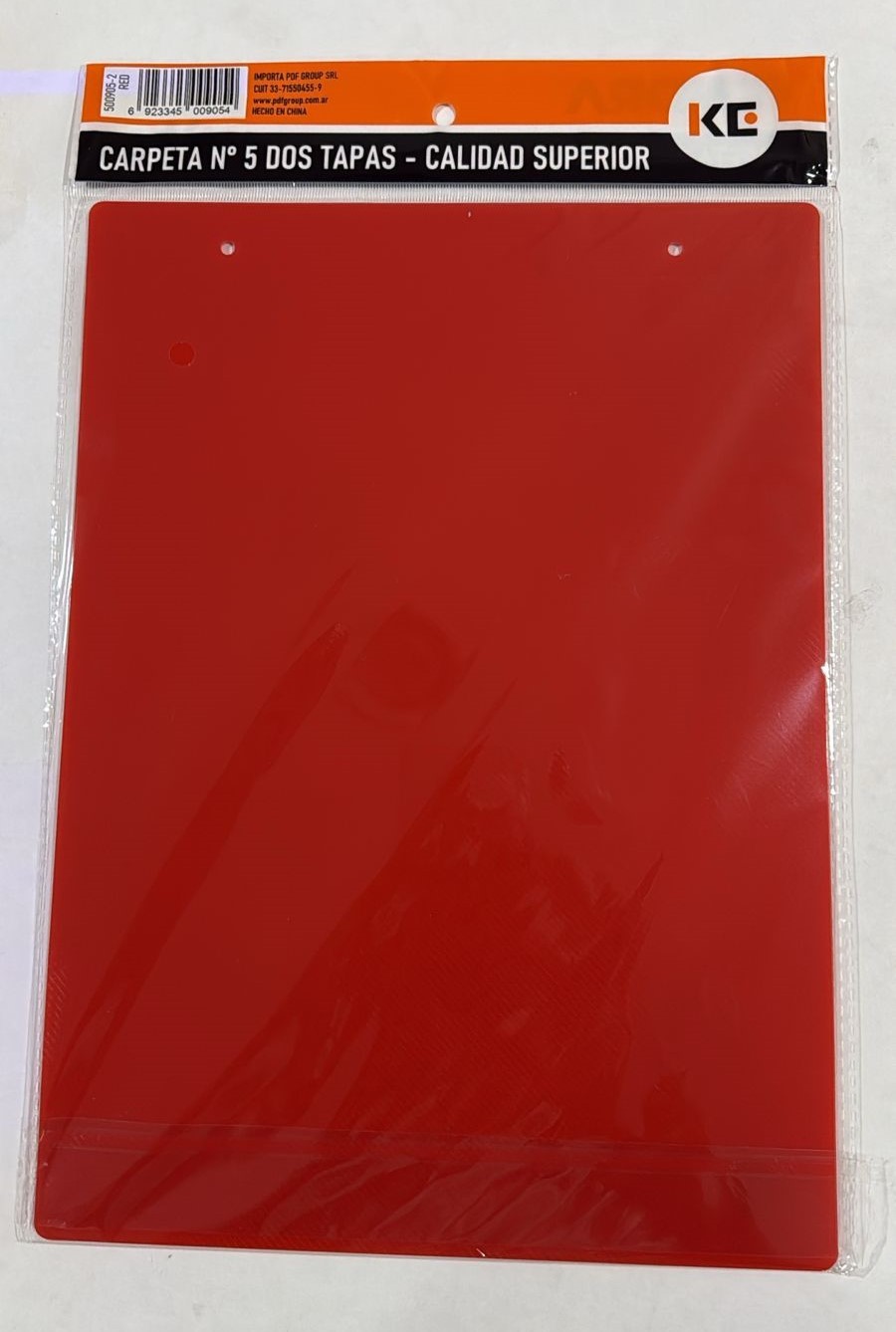 CARPETA N.5 C.C.PPP.KENDRA - ROJO