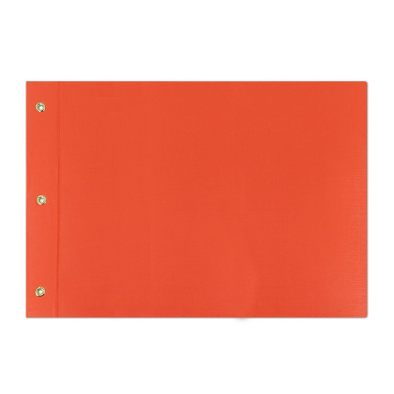 CARPETA N.6 FIBRA ROJO C/C